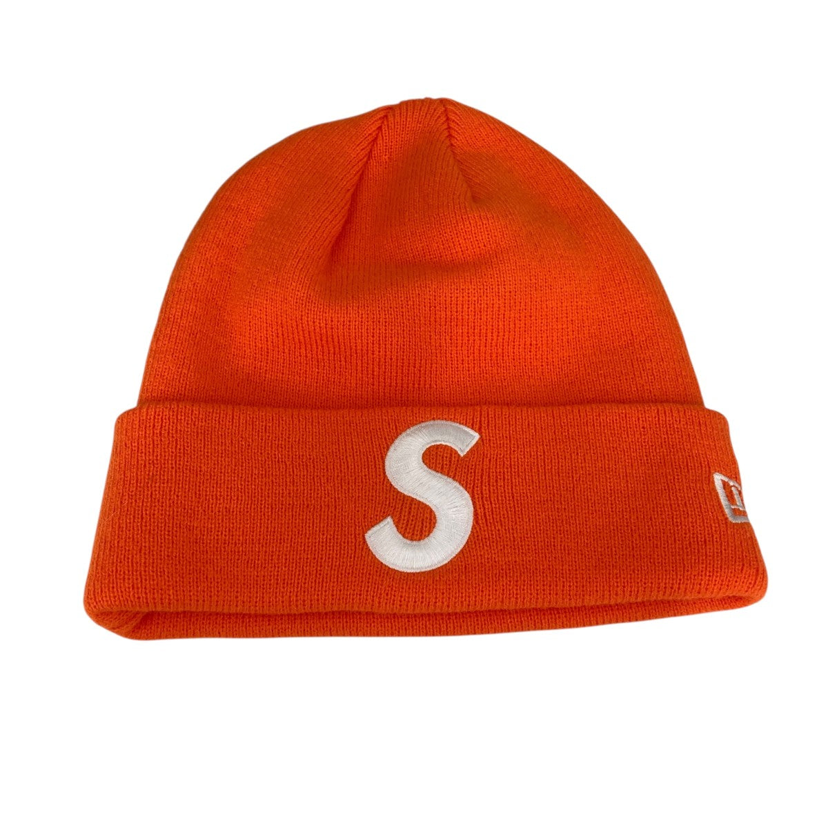 24AWSupreme New Era S Logo Beanieニット帽FW21BN34