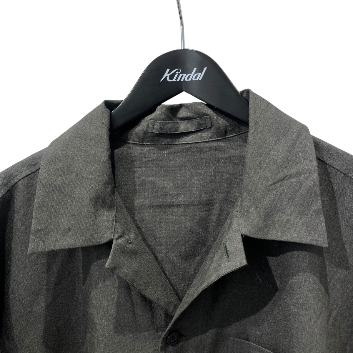 26AWLINEN WOOL SILK PLAINWEAVE SHIRT長袖シャツ579-6250201