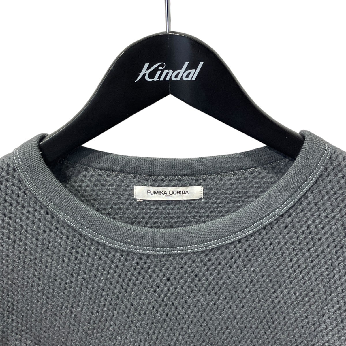 Striped Flannel Wool Mesh ThermalサーマルカットソーFU-0-CS003