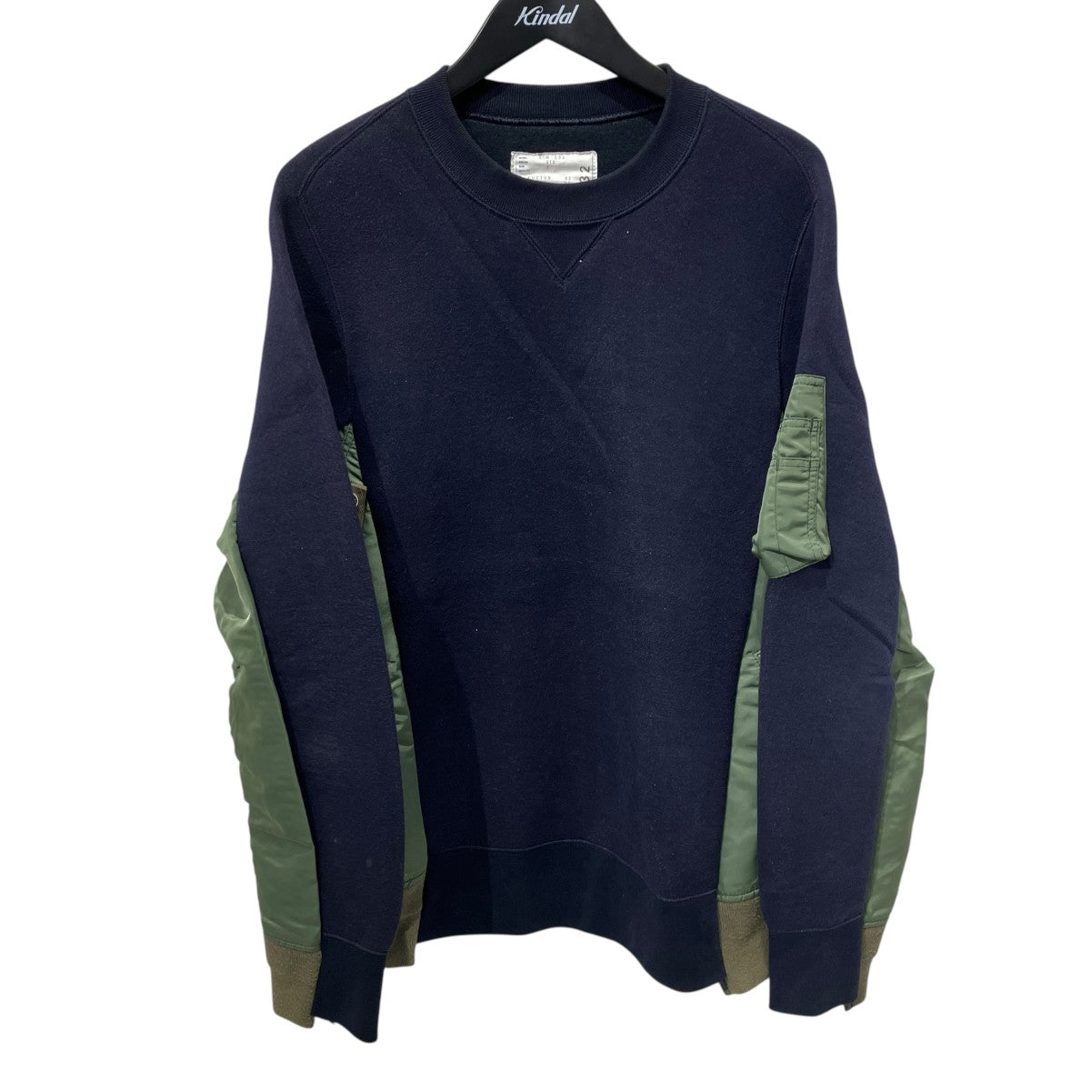 21AWSponge Sweat × MA-1 PulloverスウェットSCM-032