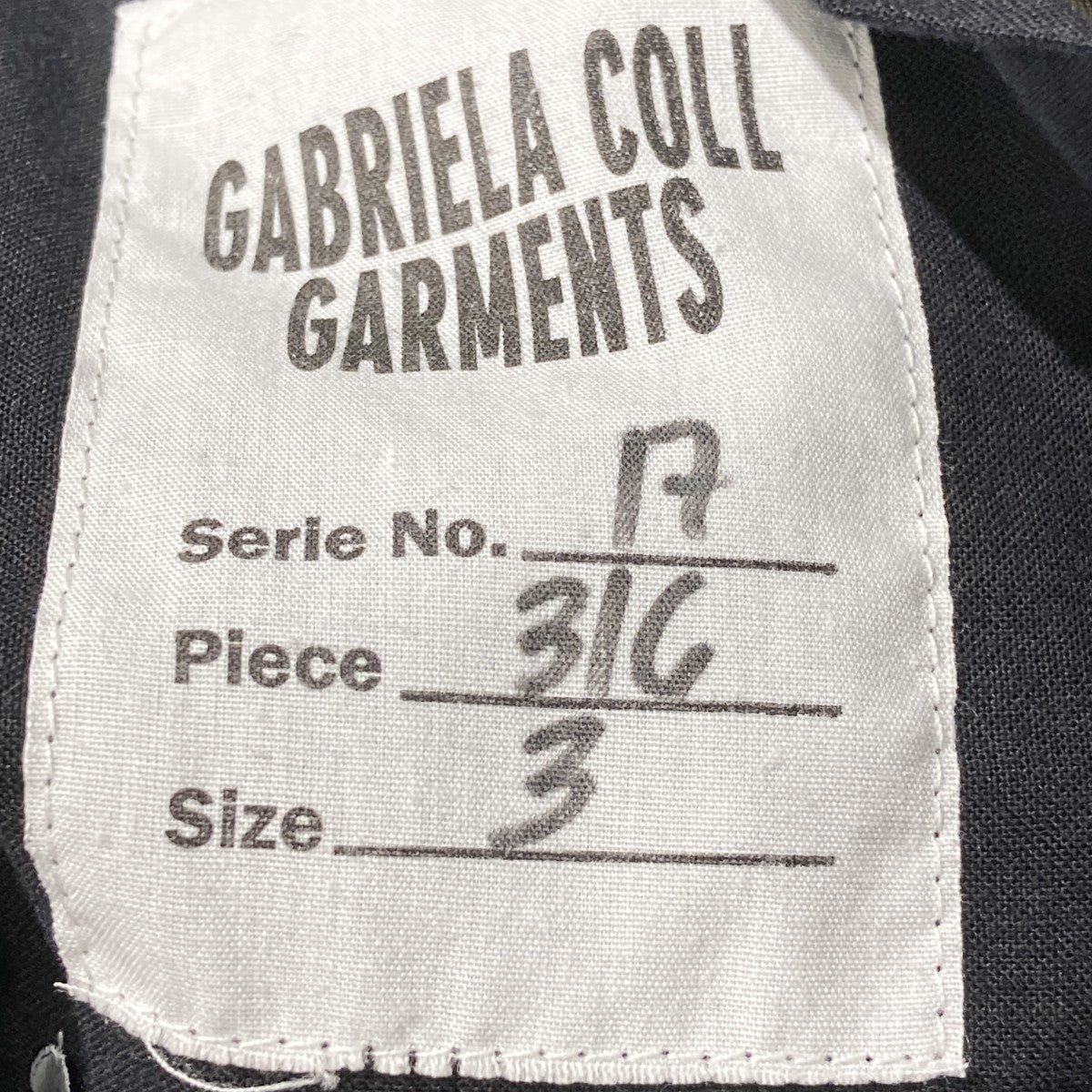 GABRIELA COLL GARMENTS 25AWNO．316 TECHNICAL CROSSED SKIRTスカートS17-316 古着・中古-5枚目のアイテム画像