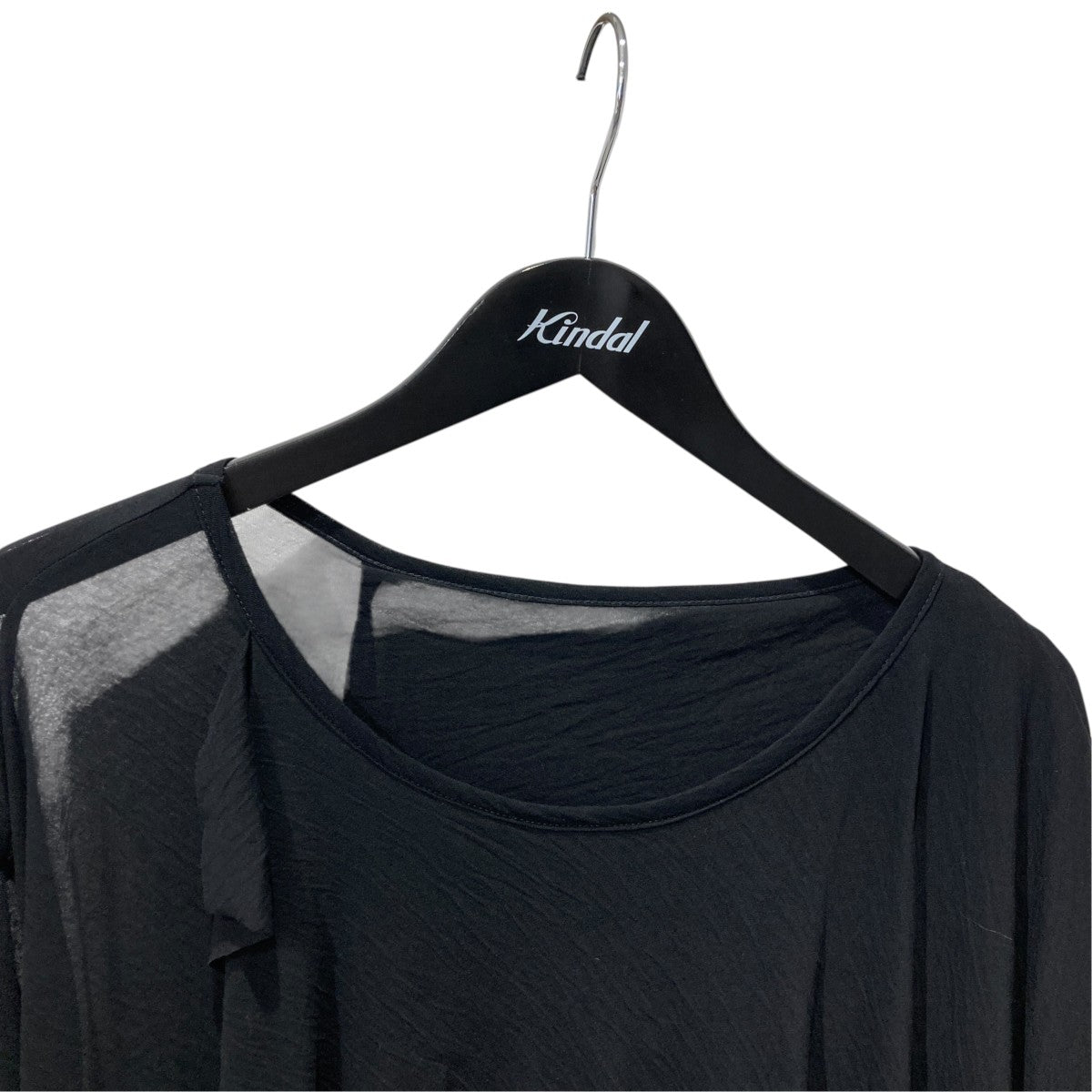 YOHJI YAMAMOTO Collections HIGH TWISTED SHEER JERSEY MULTI-WAY LONG SLV T長袖カットソーFK-T45-083 古着・中古-3枚目のアイテム画像