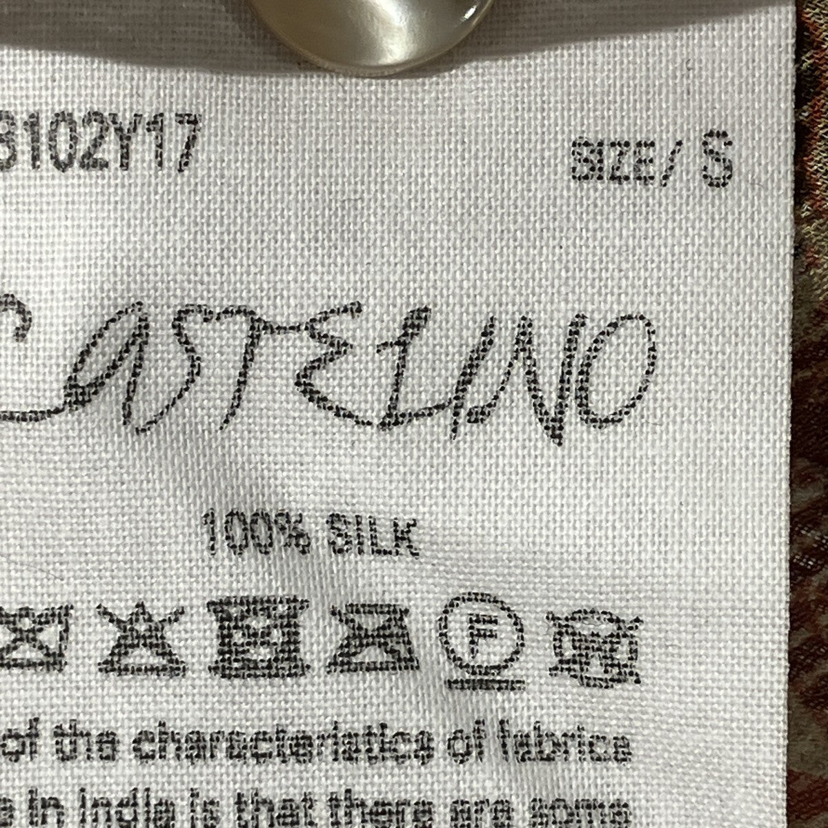 CASTELINO総柄シャツNN-3102Y17