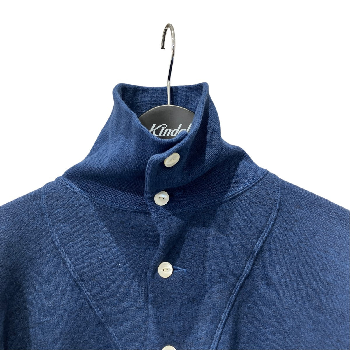 EXTRA COTTON FLEECE   STAND COLLAR LONG SLEEVEハイネックスウェット