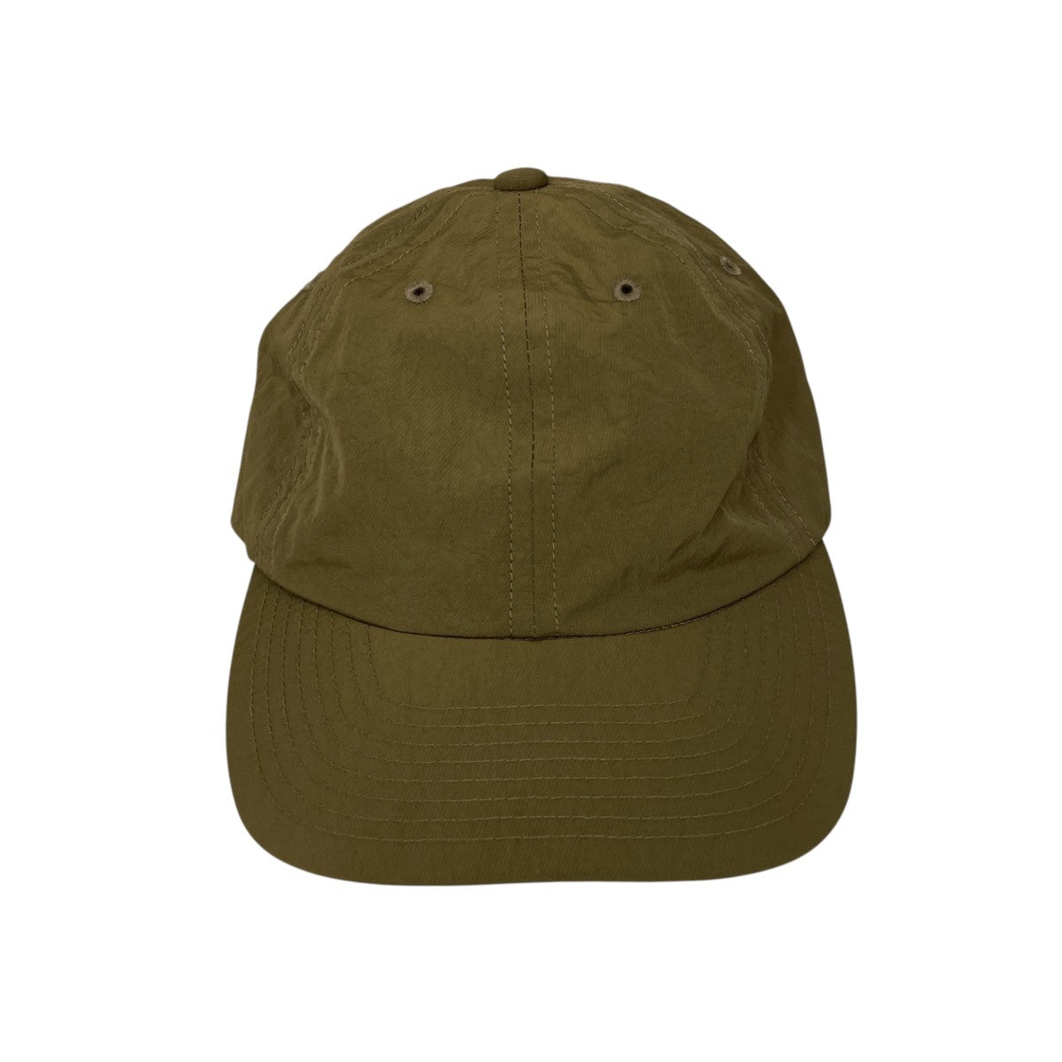 musterwerk別注  WASHED NYLON KERSEY 6 PANELED CAPキャップULHT01-KA189-M45