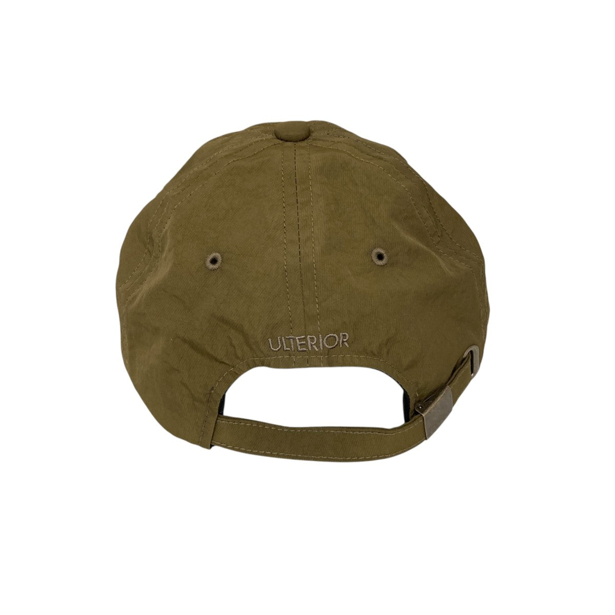 musterwerk別注  WASHED NYLON KERSEY 6 PANELED CAPキャップULHT01-KA189-M45
