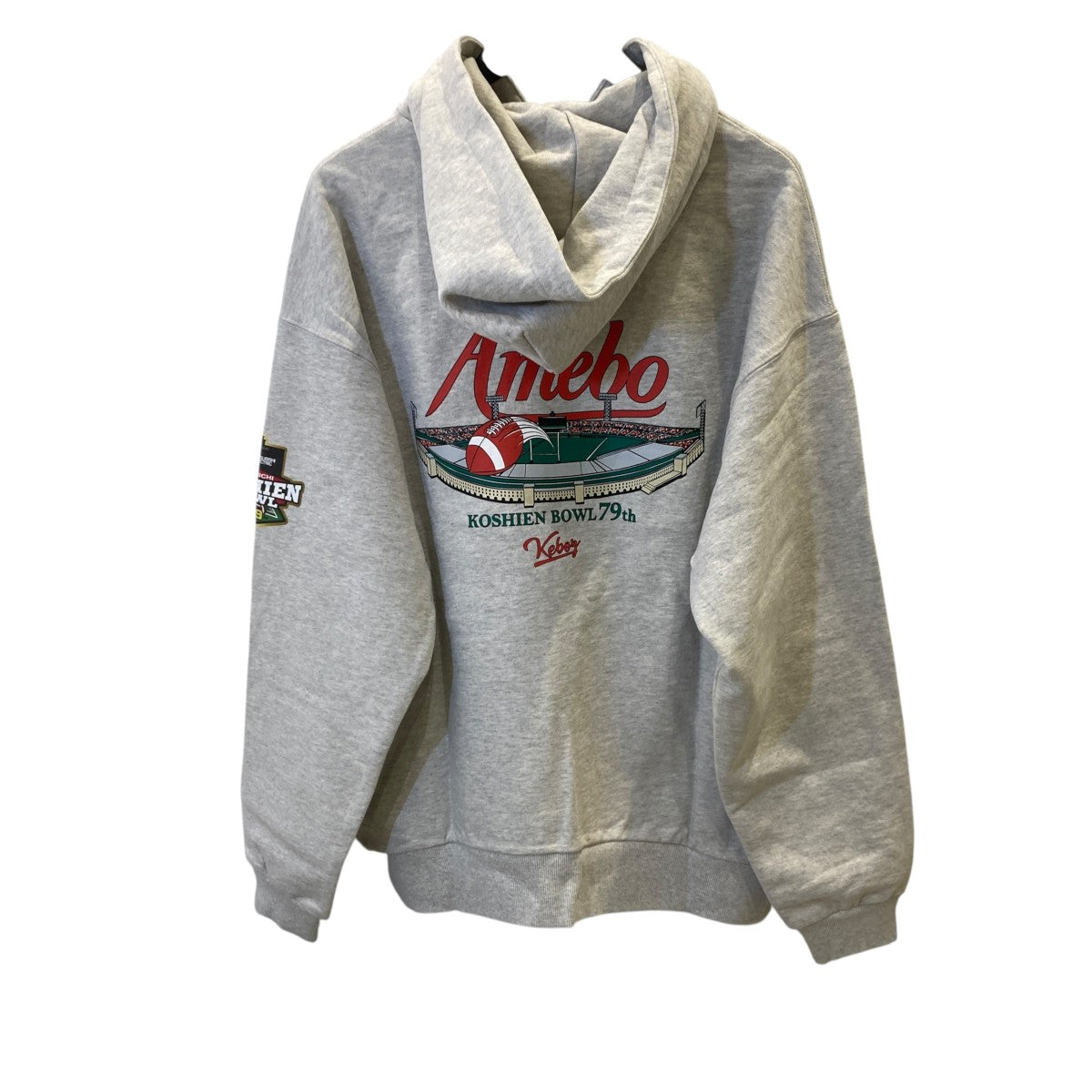 KEBOZ AMEBO 三菱電機杯第79回毎日甲子園ボウル限定パーカー 古着・中古-3枚目のアイテム画像