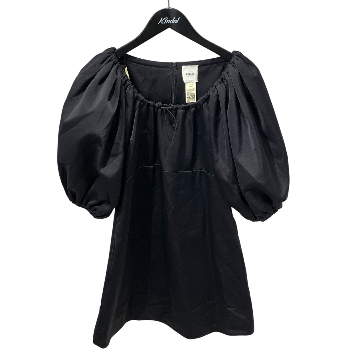 Volume sleeves drawstring dressパフスリーブミニワンピースDR0940122999B