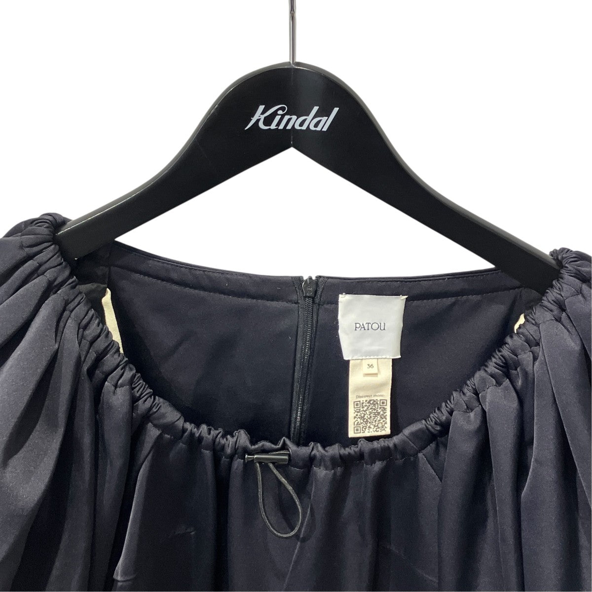 Volume sleeves drawstring dressパフスリーブミニワンピースDR0940122999B