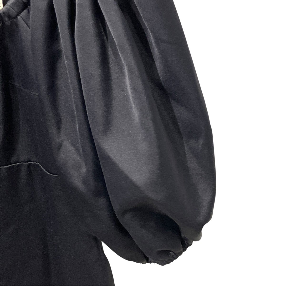 Volume sleeves drawstring dressパフスリーブミニワンピースDR0940122999B
