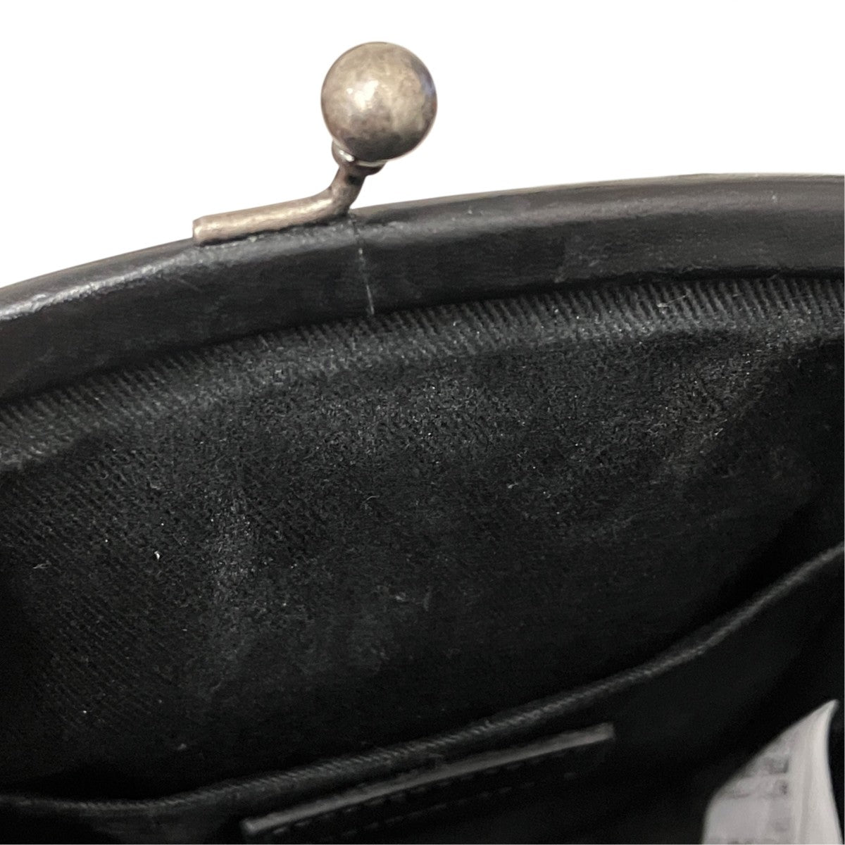 26AWSEMI GLOSS OIL LEATHER CLASP SHOULDER BAGショルダーポーチYW-I02-711