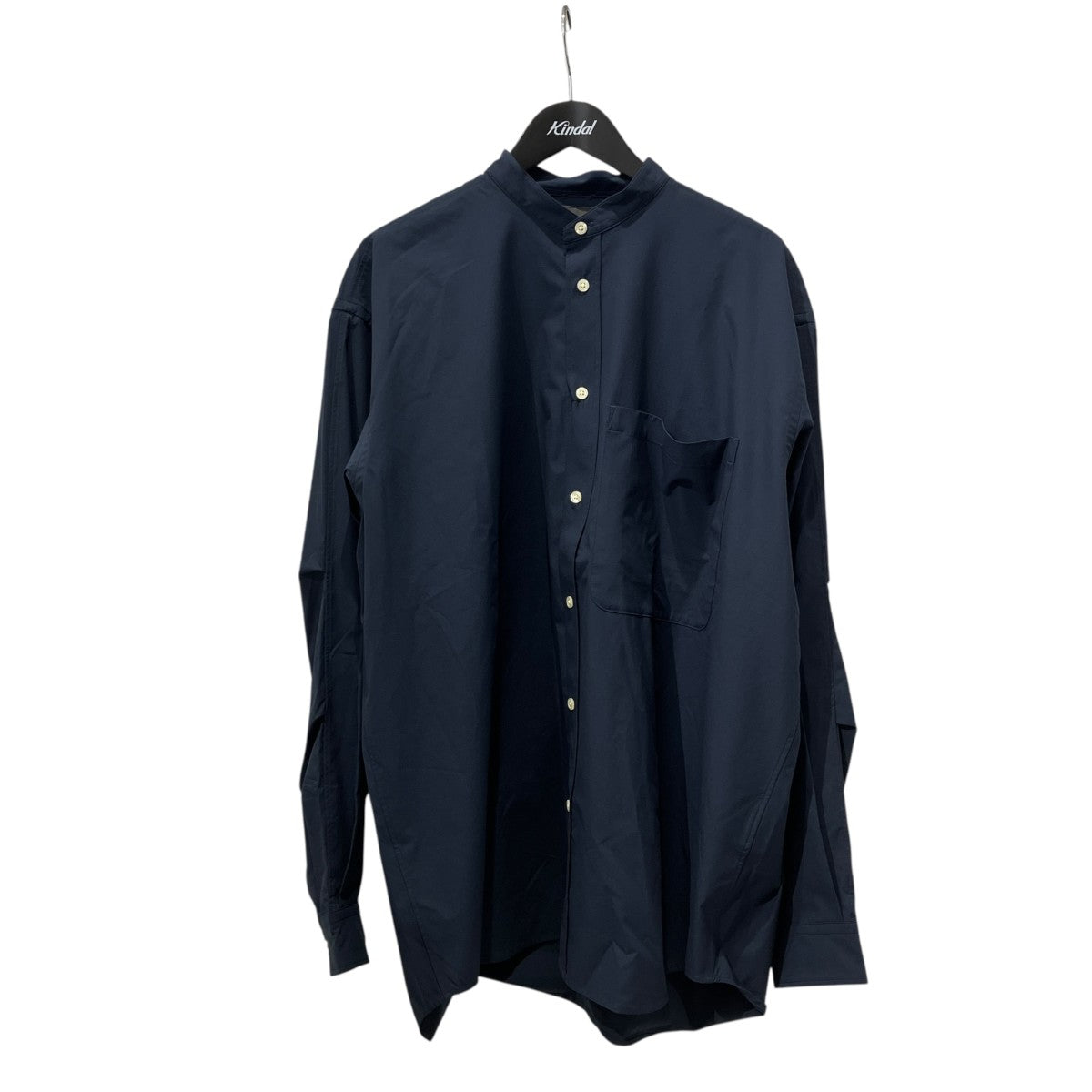 Bshop別注 TECH BAND COLLAR SHIRTSバンドカラーシャツBE-86020W