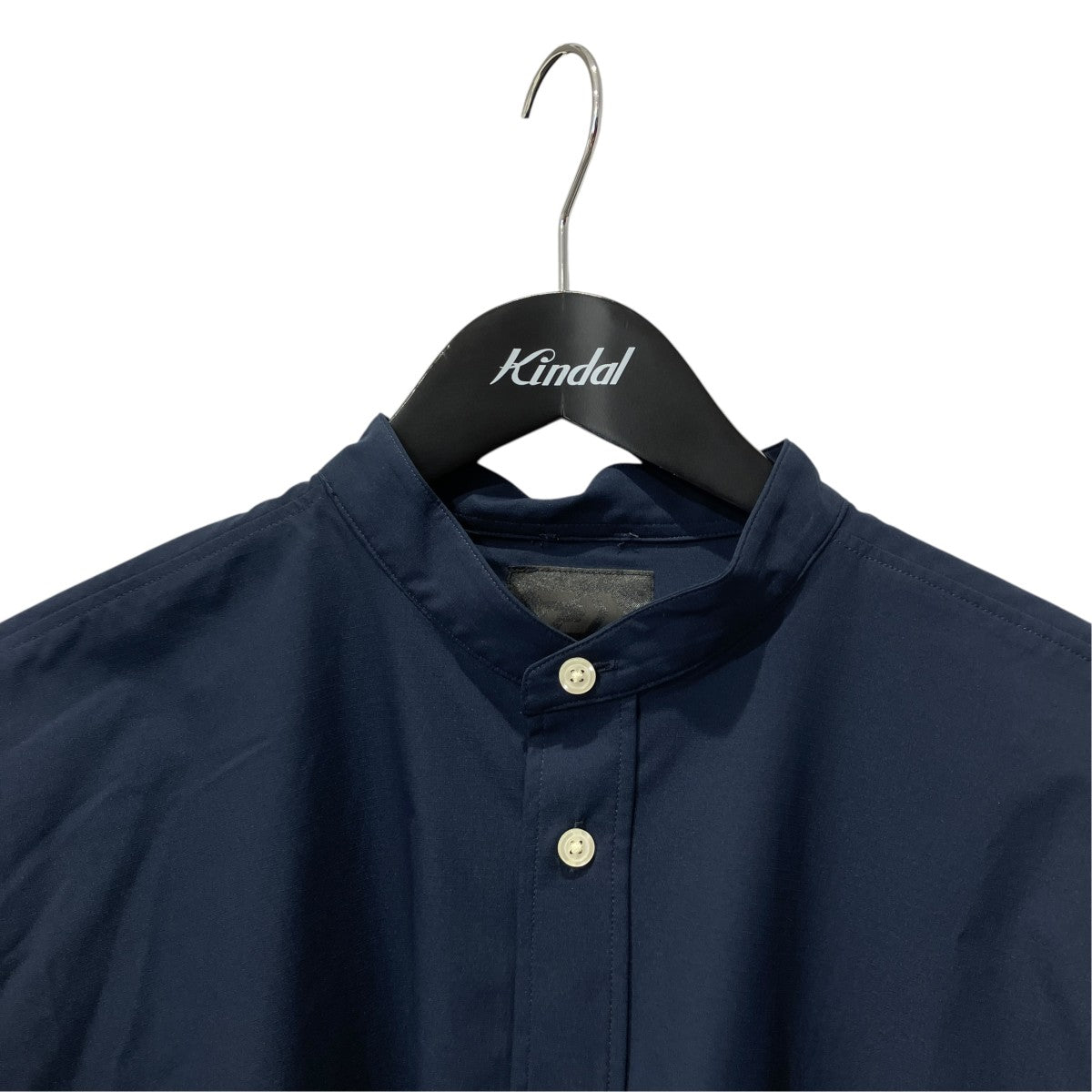 Bshop別注 TECH BAND COLLAR SHIRTSバンドカラーシャツBE-86020W