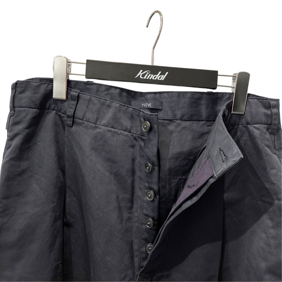 FINX COTTON LAMIE TWILL TROUSERSパンツ170-4240010