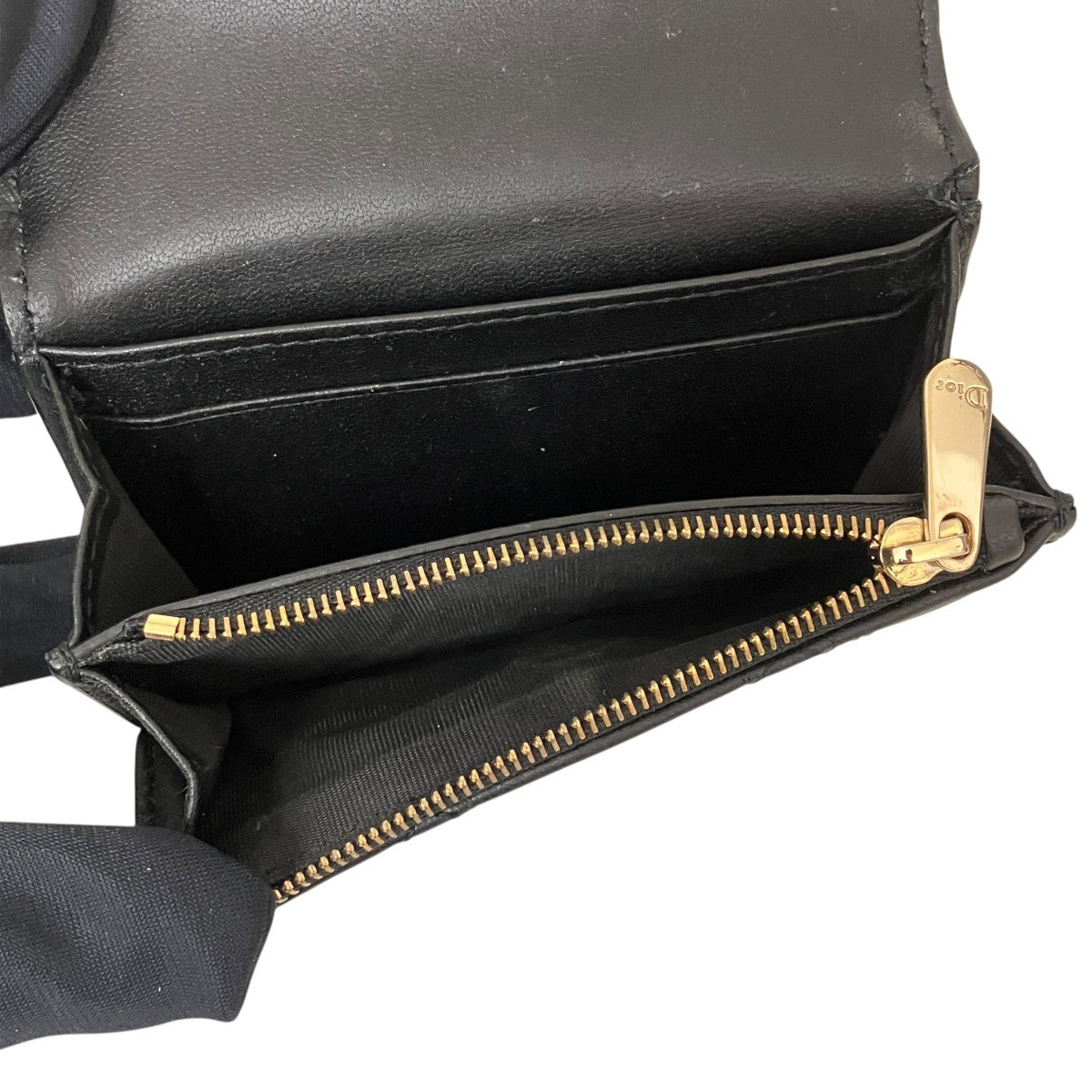 My Dior カナージュ2つ折り財布47-MA-0253