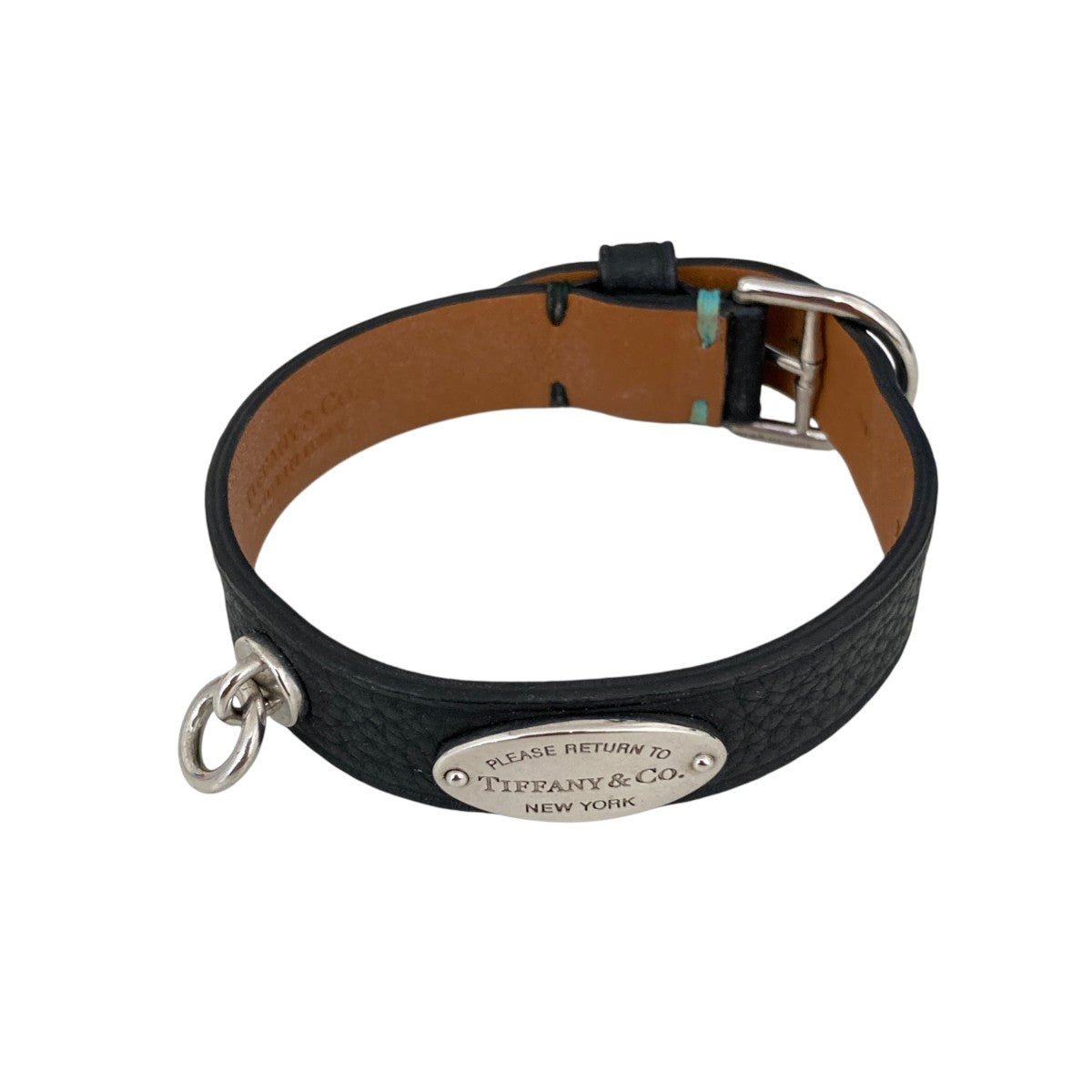 Tiffany ＆ Co． リターントゥオーバルタグナローレザーラップブレスレット63477621 古着・中古-1枚目のアイテム画像