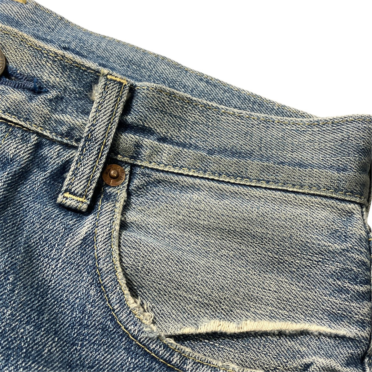 裏ボタンJ22デニムパンツ