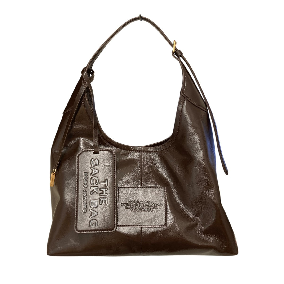 26AWTHE CRINKLE BELTED SACK BAGレザーショルダーバッグ2F6HSH010H01