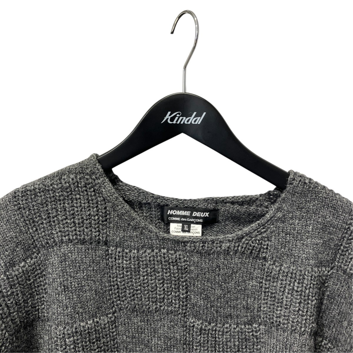 25AWWool Jersey × Half-Fisher KnitニットDP-N009