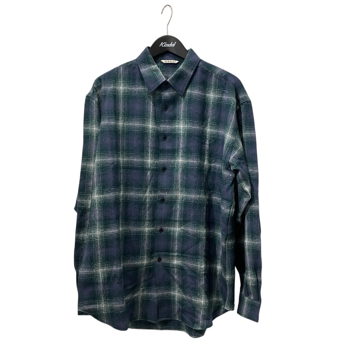 25AWAIRY WOOL CHECK SHIRTチェックシャツA25AS01WN
