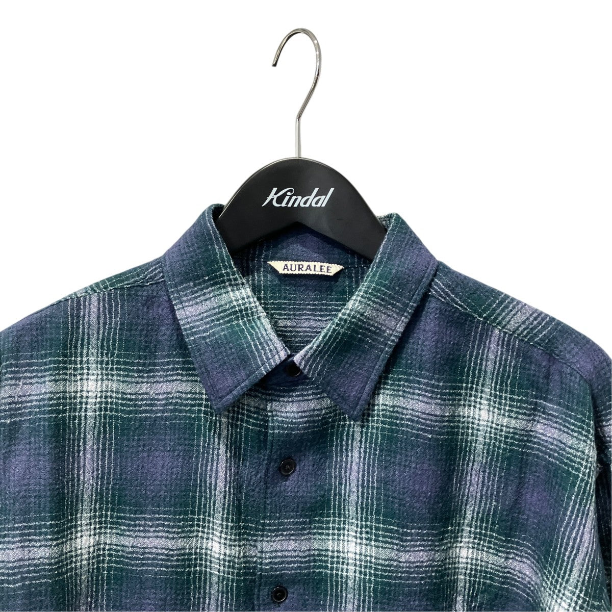 25AWAIRY WOOL CHECK SHIRTチェックシャツA25AS01WN