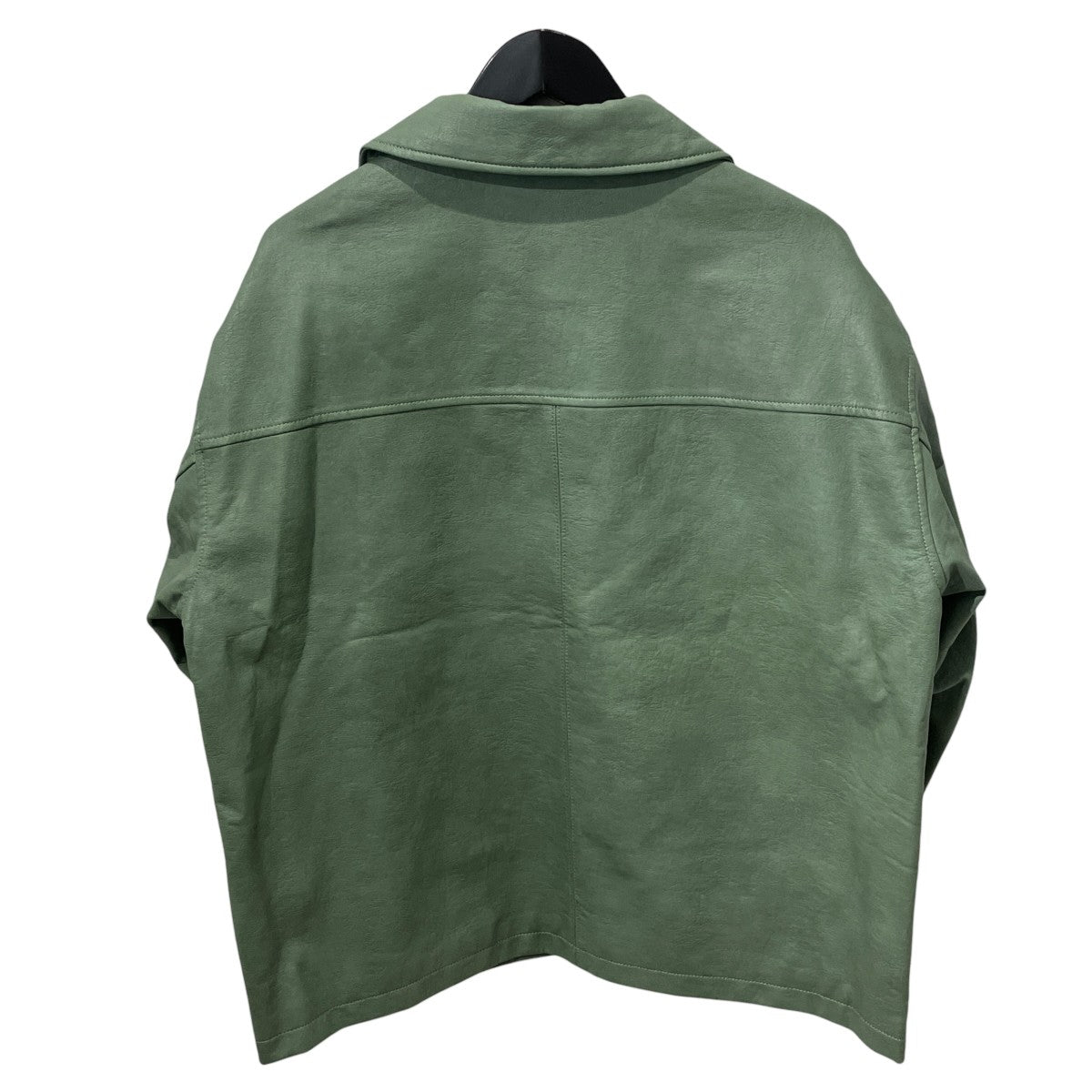 FAUX LEATHER BIG JACKETレザージャケット010GA630-6320