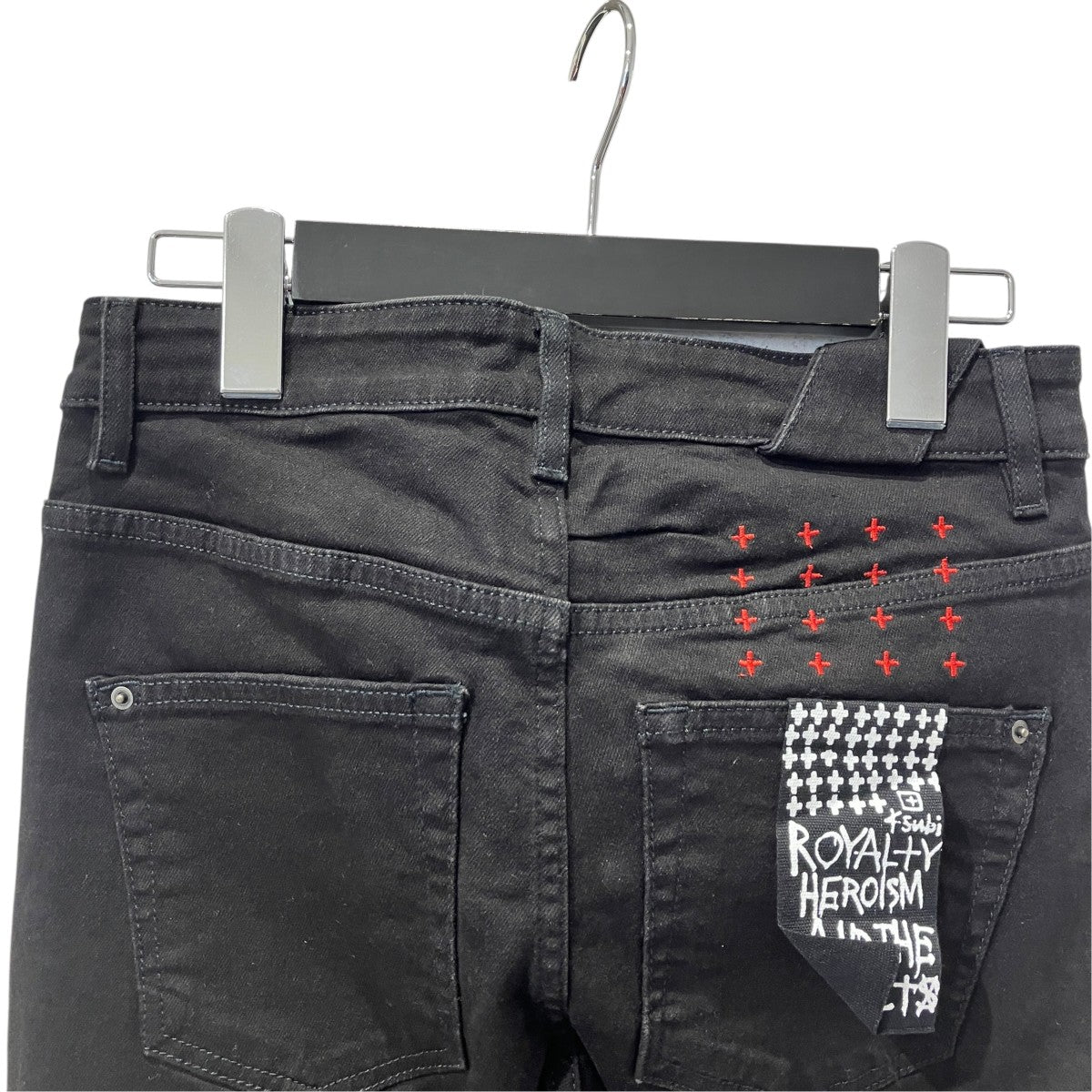 CHITCH LAID BALCKスキニーパンツ1000058471