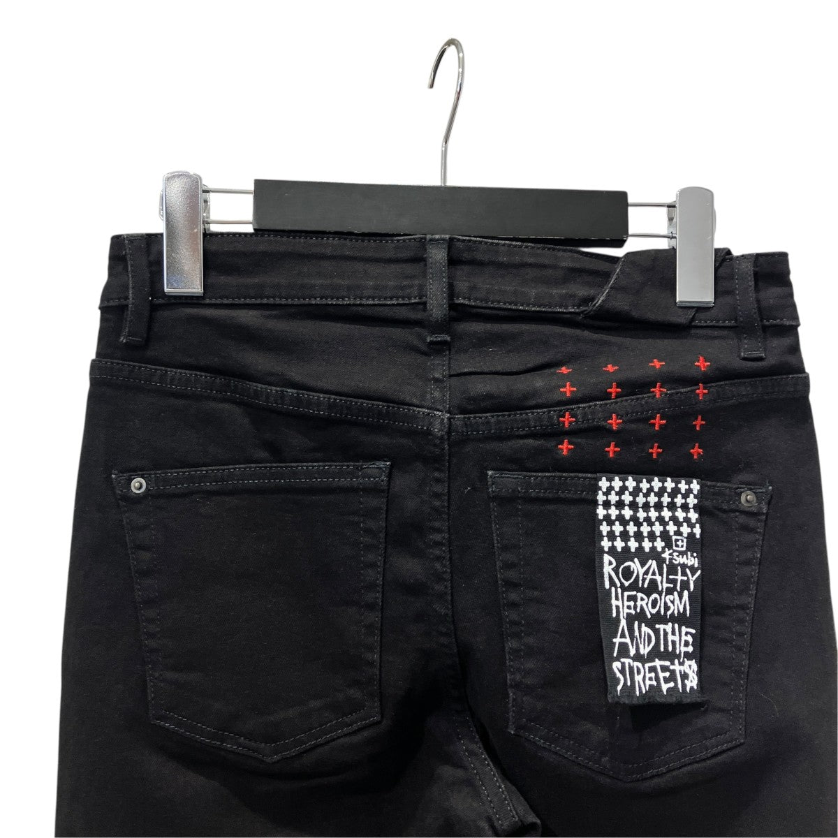 CHITCH LAID BALCKスキニーパンツ1000058471