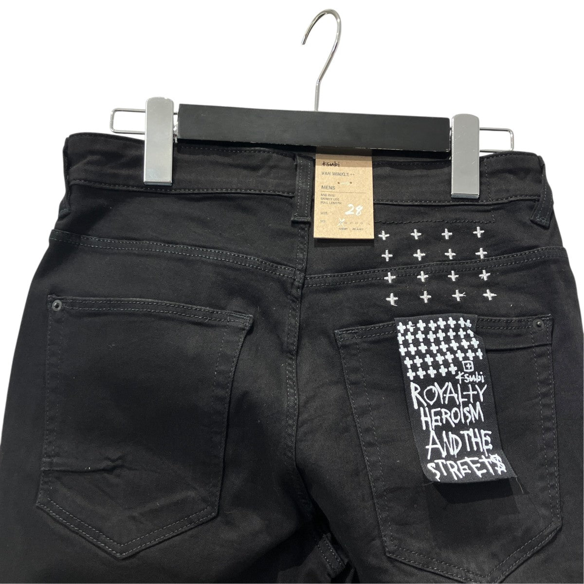 VAN WINKLE BLACK REBELスキニーパンツ1000055924