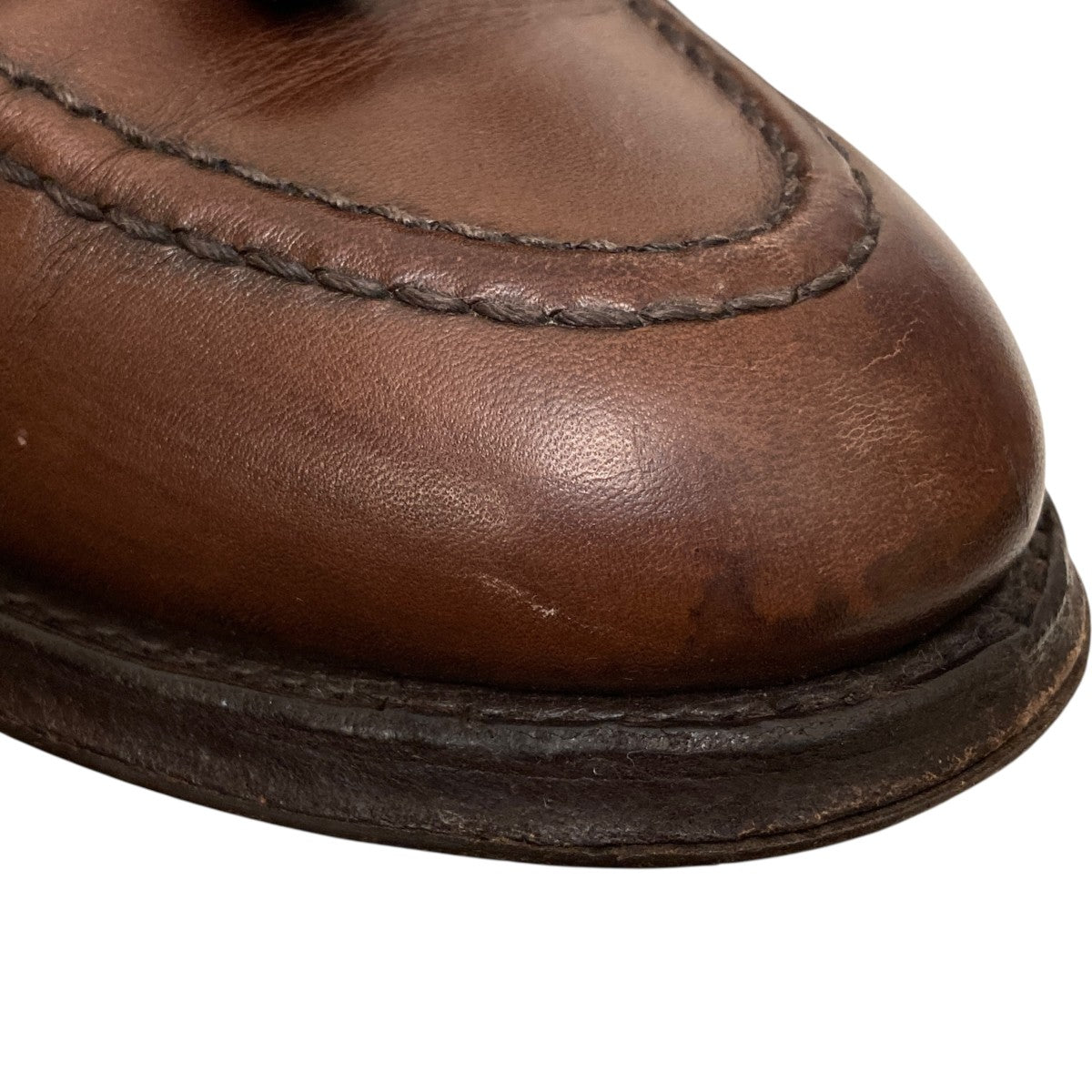 HURLEE MOCHA BURNISEDタッセルローファーQ027604