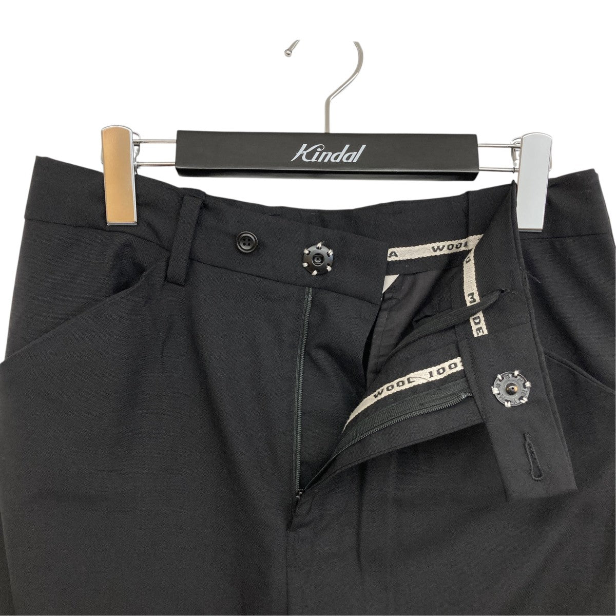 N．M OXFORD ROYAL w 耳 STRAIGHT PANTSワイドパンツ