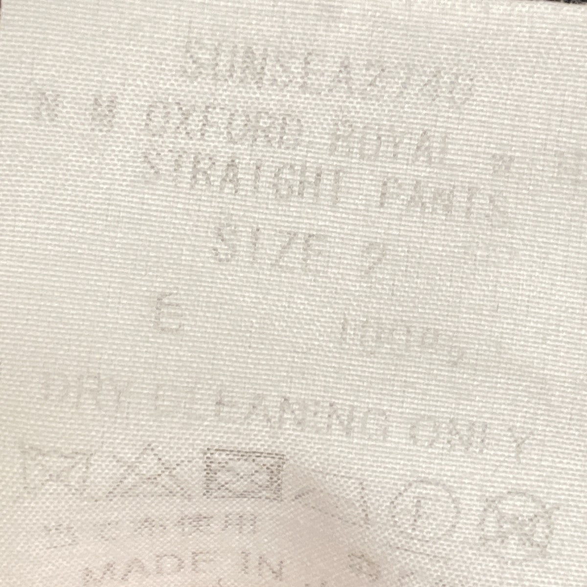 N．M OXFORD ROYAL w 耳 STRAIGHT PANTSワイドパンツ