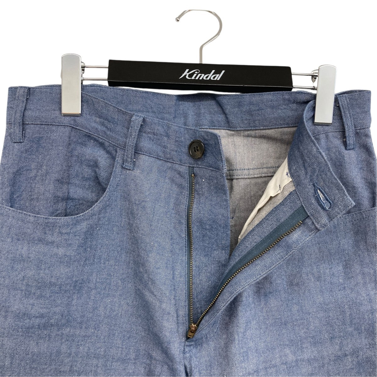 P09M-26112-BLUE Wide Denimデニムパンツ