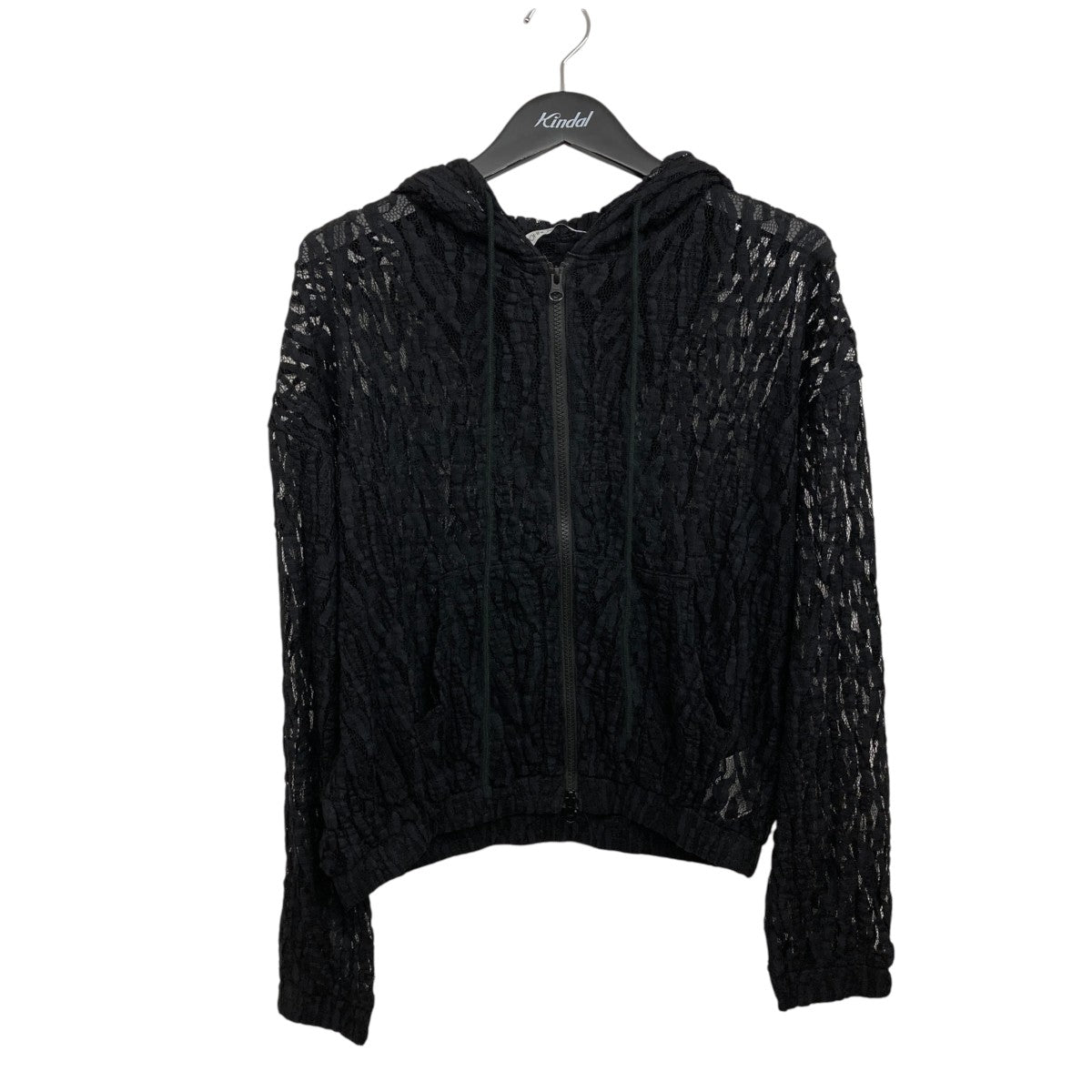 5A002-0424-04 UNEVEN RACE ZIP UP HOODIEジップパーカー