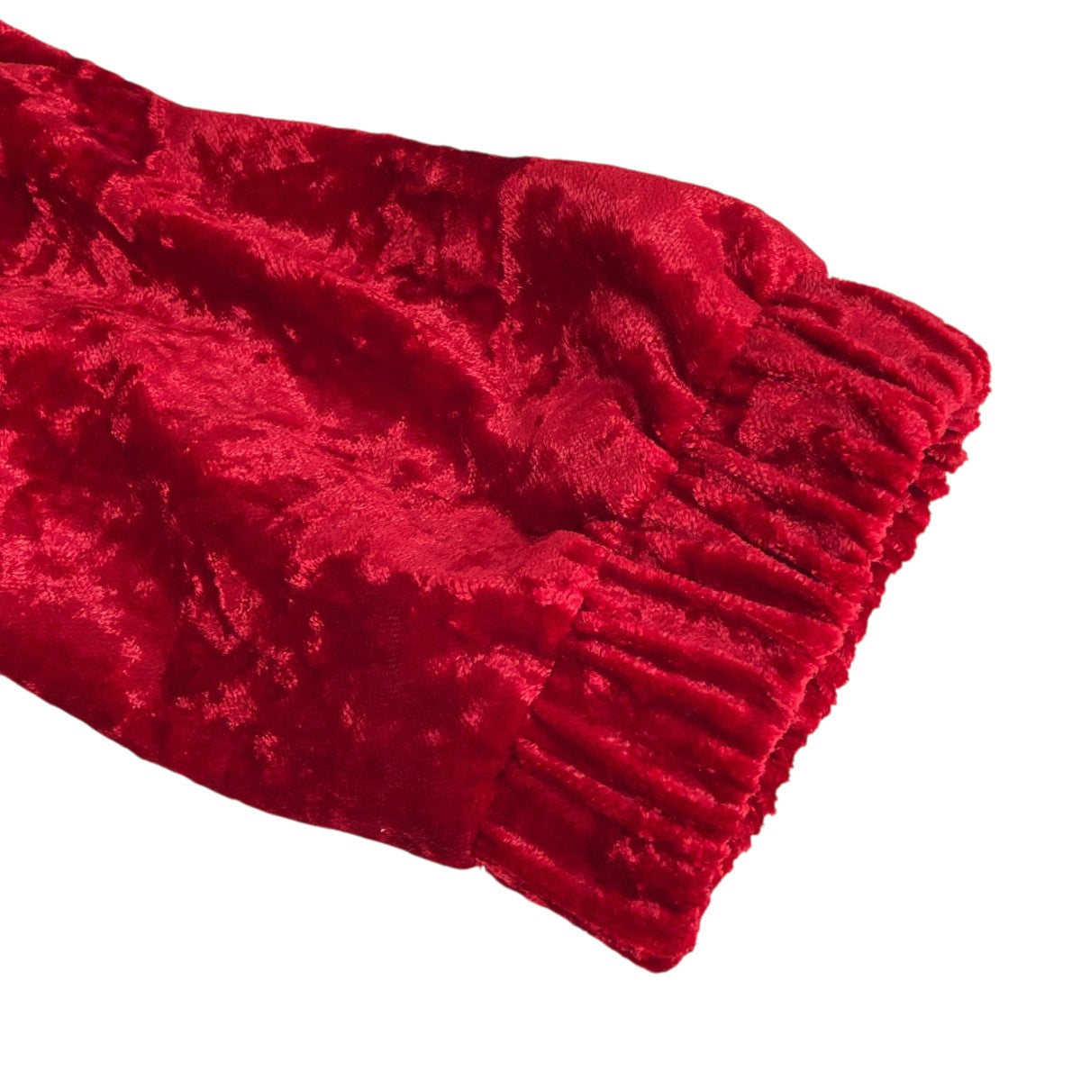 5A003-0425-06 CRUSHED VELVET ZIP-UP HOODIEジップパーカー