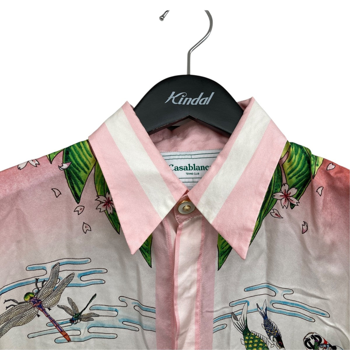 CASABLANCA22SS-1総柄ブラウス