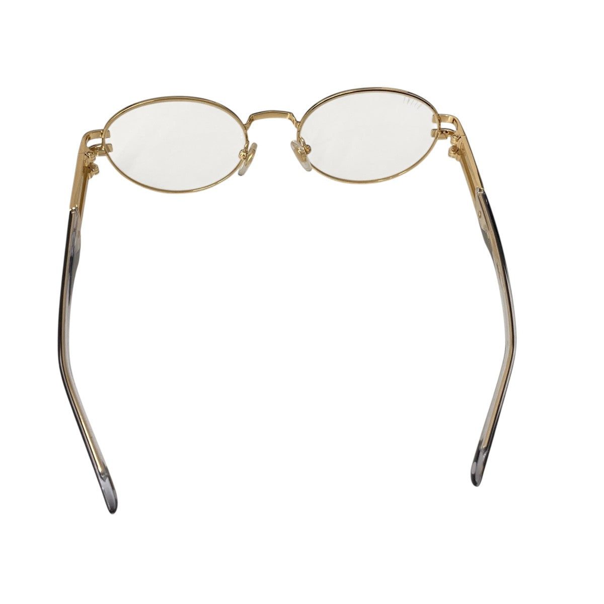 LOTUS Black ＆ 24k Gold Clear Lens Glasses眼鏡53-19-140