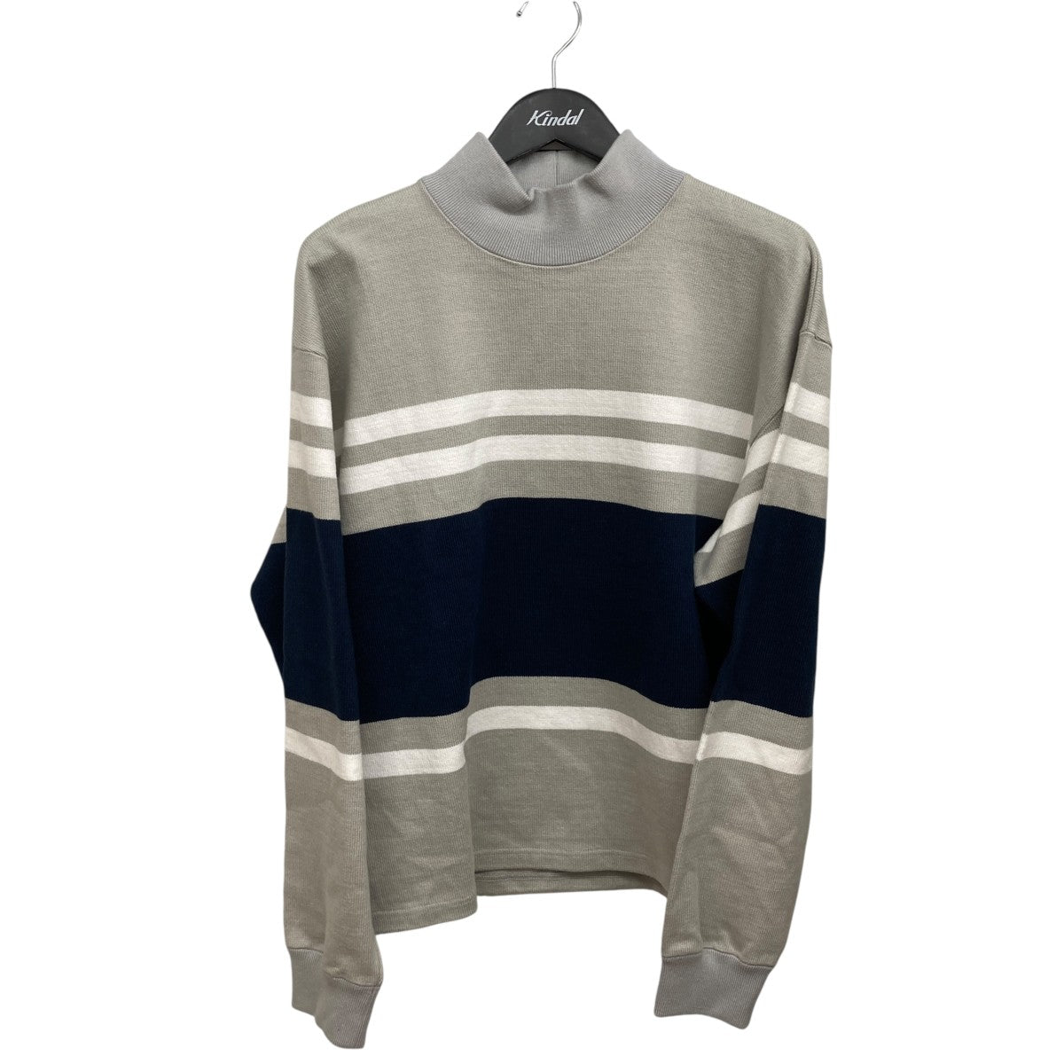CR-high Heavy weight border jerseyハイネックスウェットB28-CR001