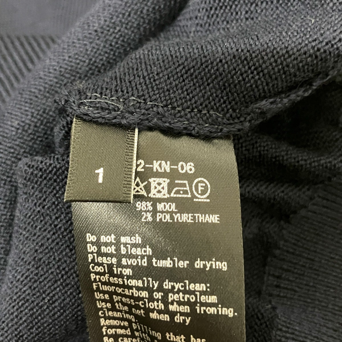 19AWDOLOMAIN SLEEVE CREW KNITドルマンスリーブニットFU2 KN 06