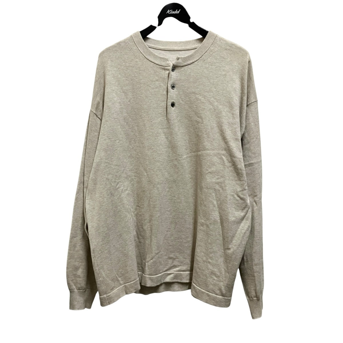 Henley neck L Sヘンリーネックカットソー2101 005