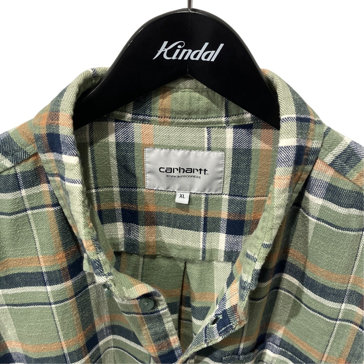L／S SWENSON SHIRTチェックネルシャツI033032