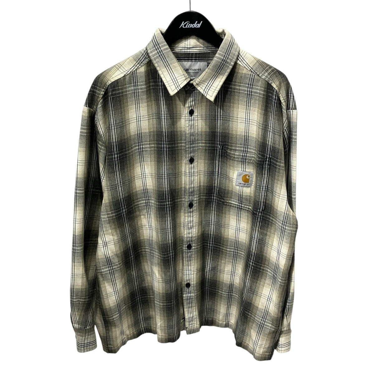 L／S BLANTON SHIRTチェック長袖シャツI0343379