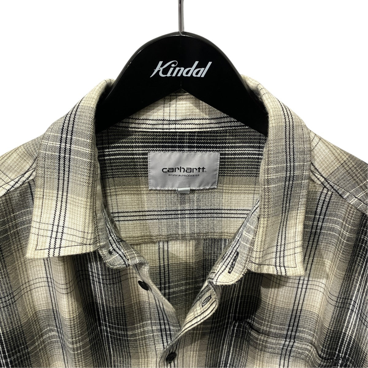 L／S BLANTON SHIRTチェック長袖シャツI0343379
