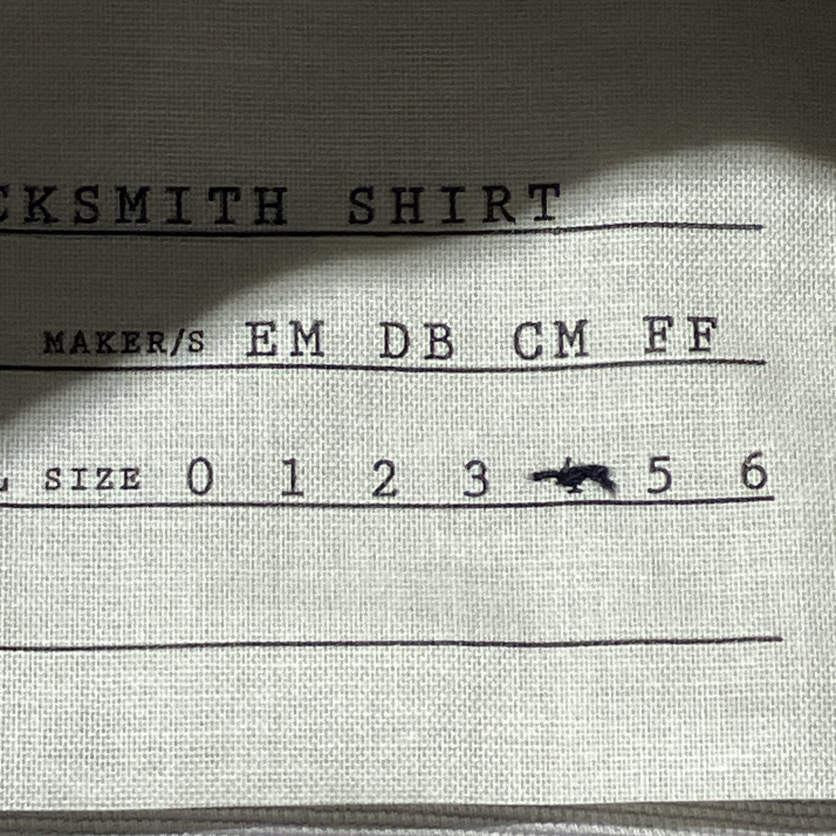 THE LOCKSMITH SHIRTジャケット