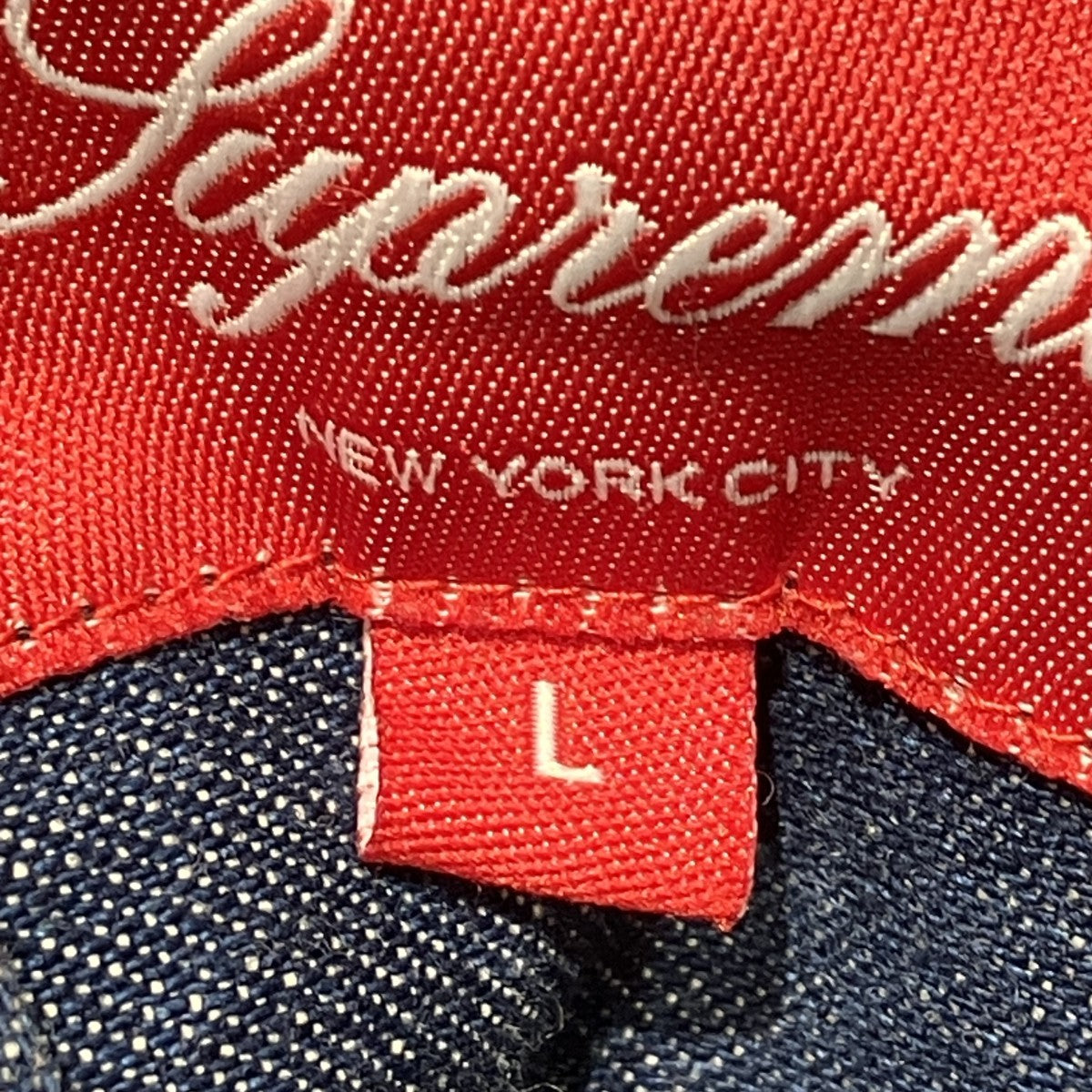 12AWHOODED DENIM SHIRTフーテッドシャツ