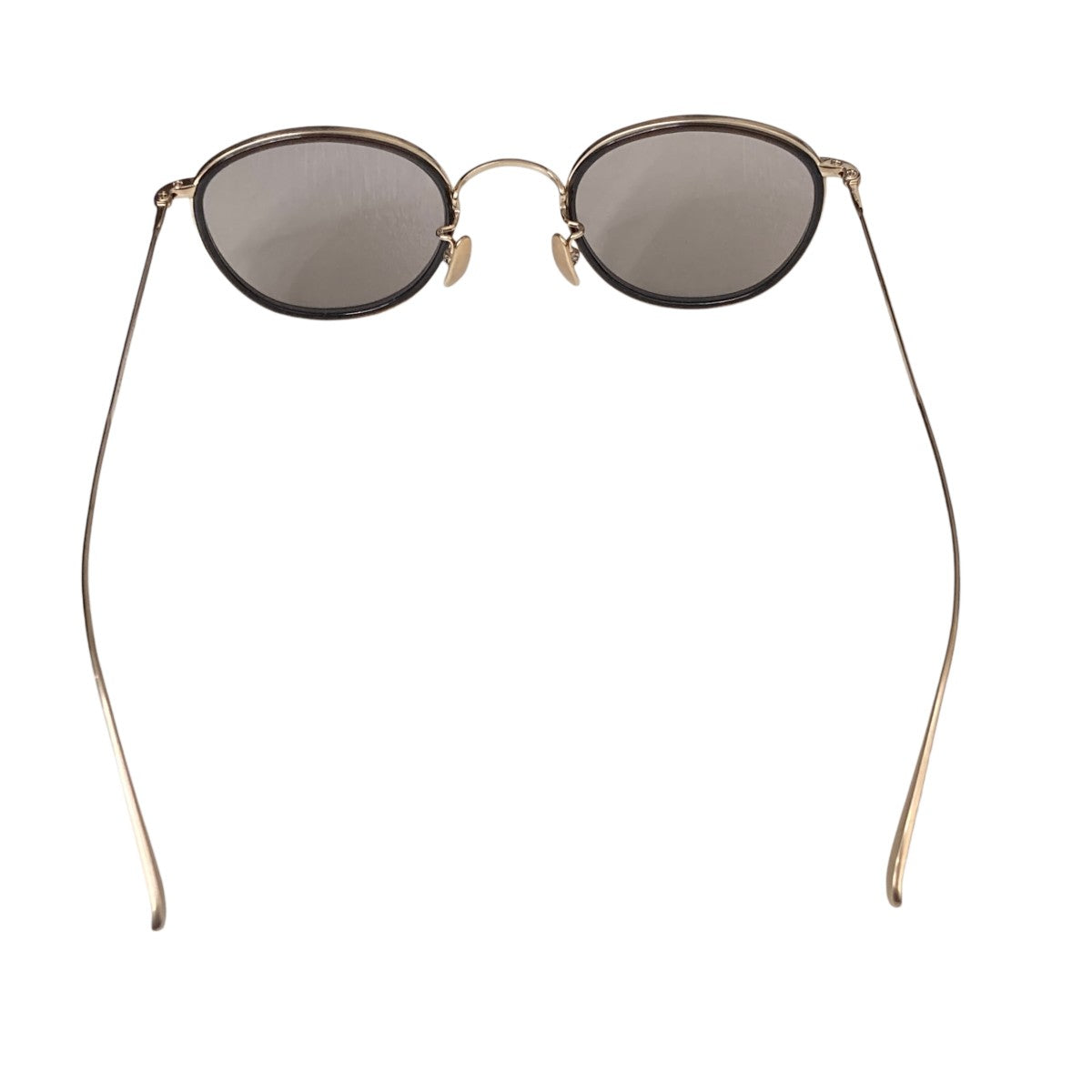 ROUND FRAME TITANIUM GLASSESサングラス
