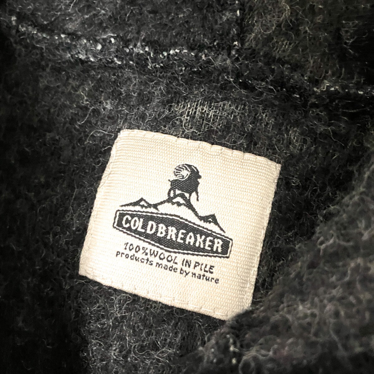 COLD BREAKR ボアベスト 古着・中古-4枚目のアイテム画像