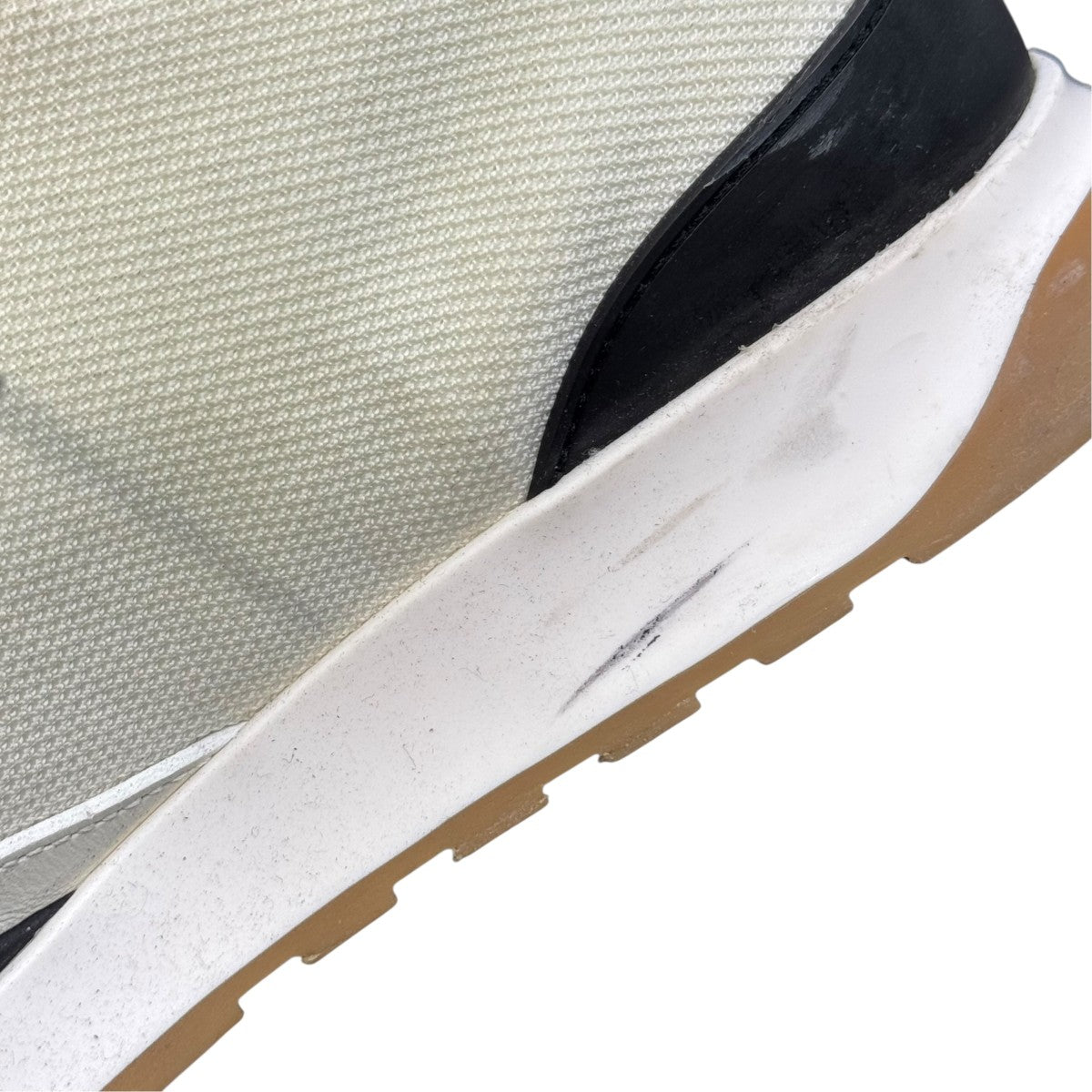LEATHER COLORBLOCK PATTERN SNEAKERSレザースニーカー609891