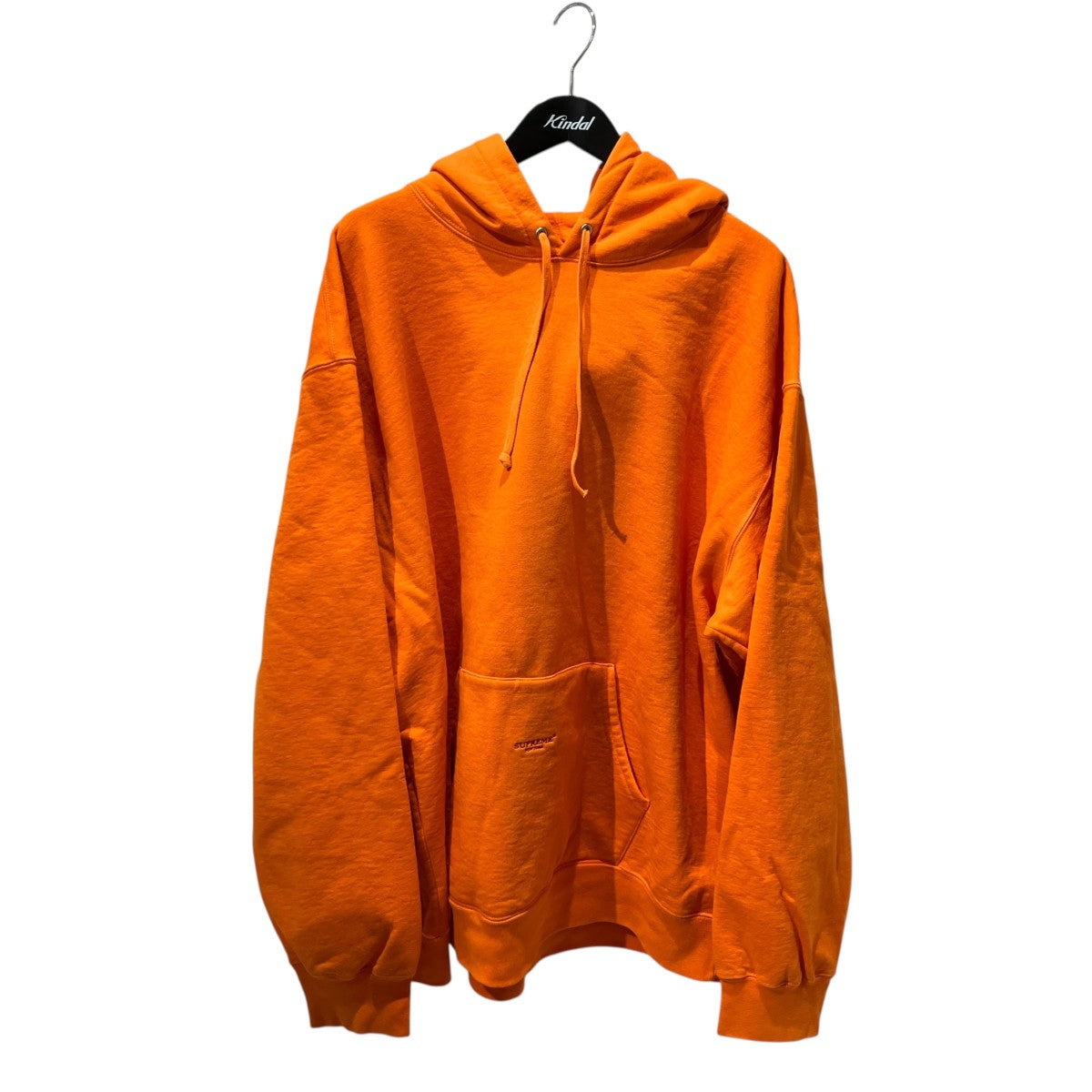 22AWmicro logo hooded sweatshirtフーディー