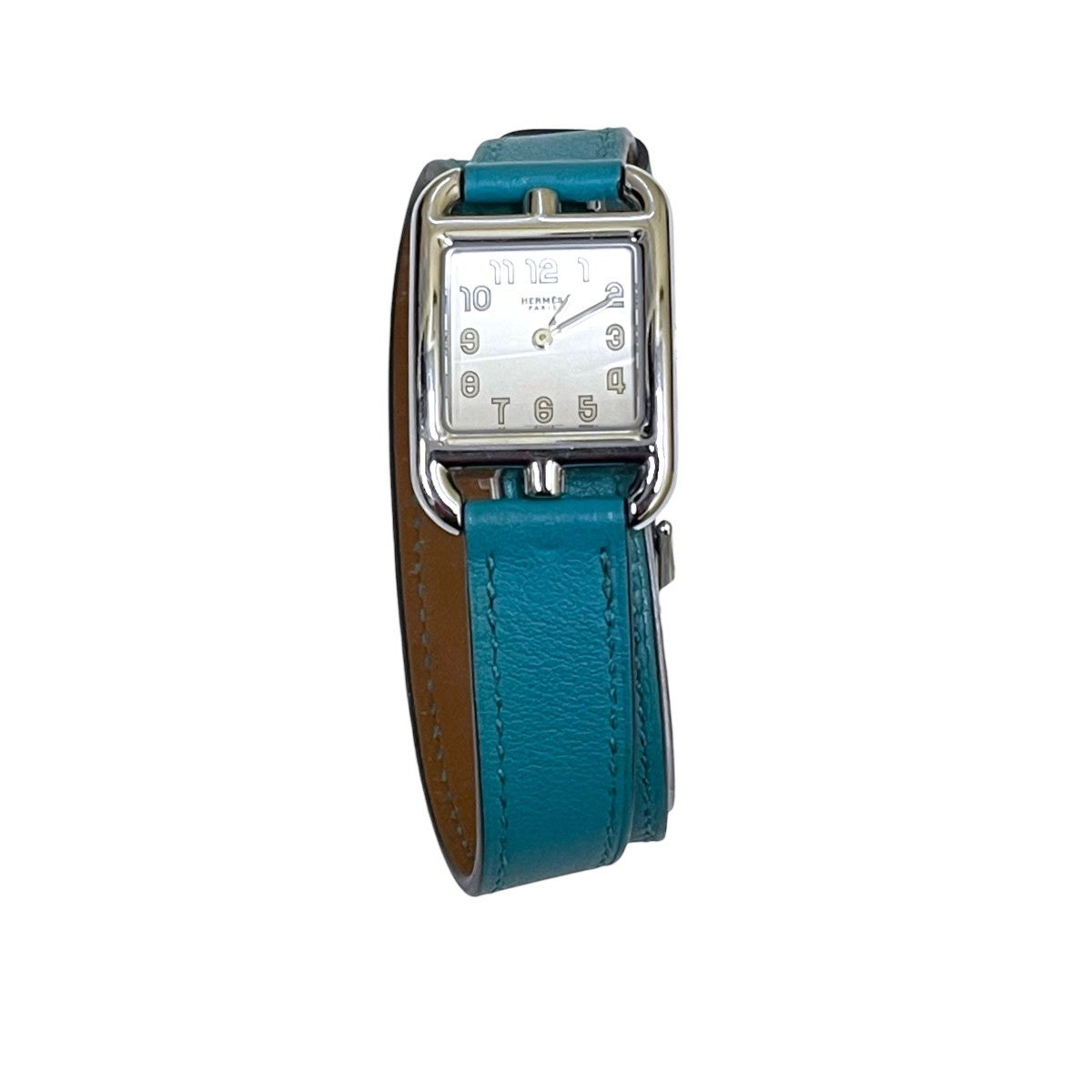 HERMES ケープコッドドゥブルトゥールクォーツ 時計CC1.210a 古着・中古-1枚目のアイテム画像